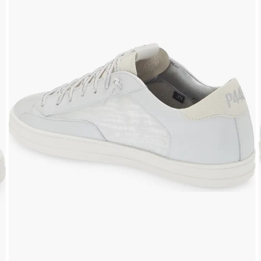 NWT P448 John Croc Embossed Sneaker (Women) Nebbia/Cra Size 39 - Picture 8 of 14